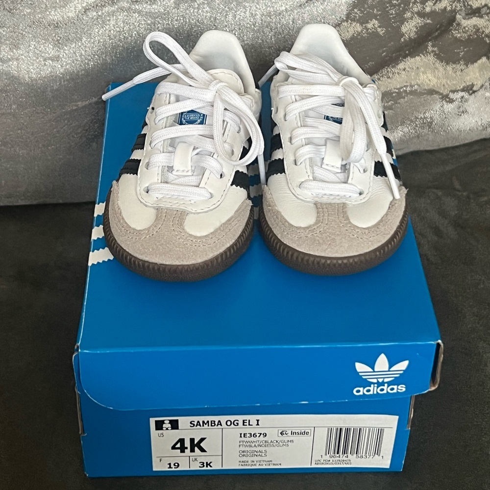 Adidas Samba OG EL I - Crib Size 4K